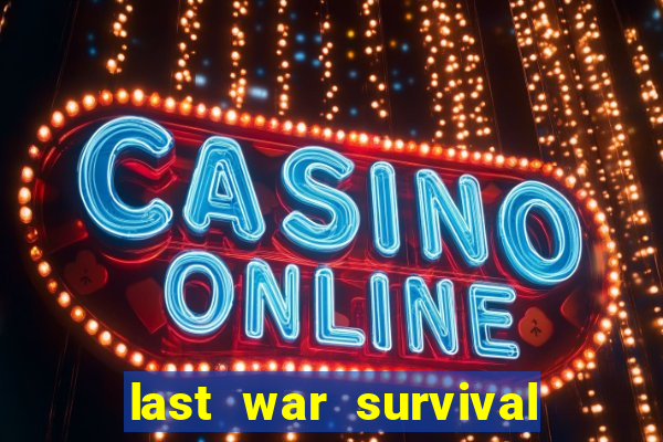 last war survival game codes